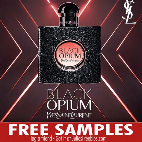 Free YSL Black Opium Sample 